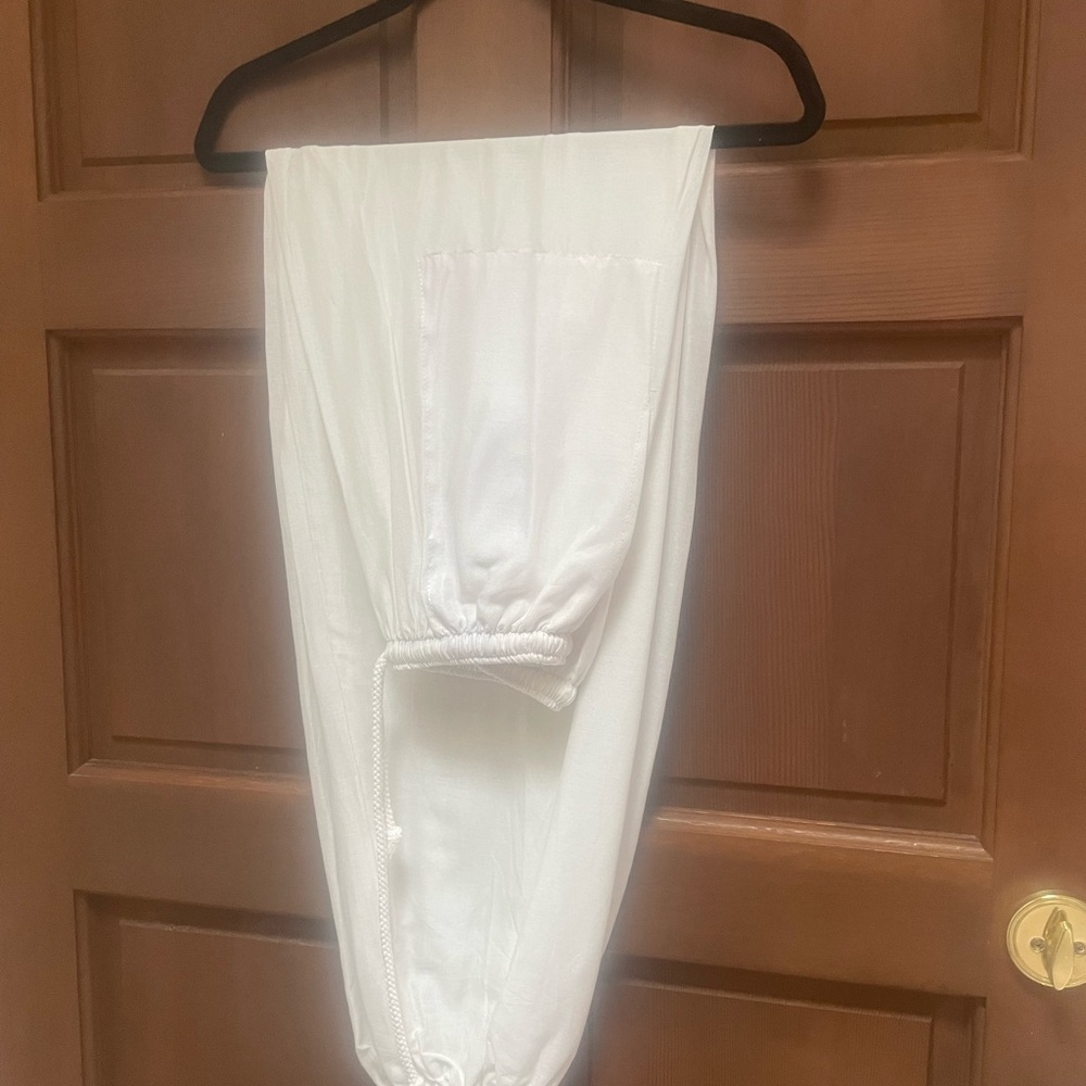 White Linen Pants